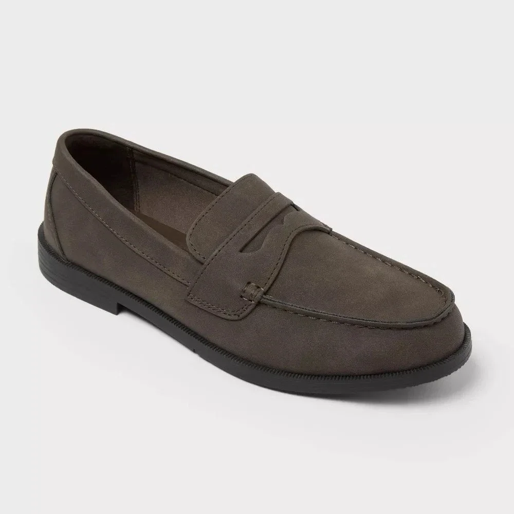 Men's Orson Loafers by Goodfellow & Co Dark Brown Size 9 New With Tags